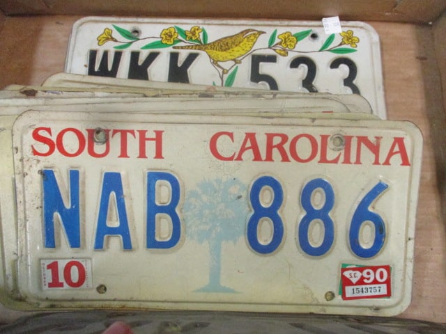 South Carolina & Greenville Car Tags, Pearl Harbor Tag, etc. - 3