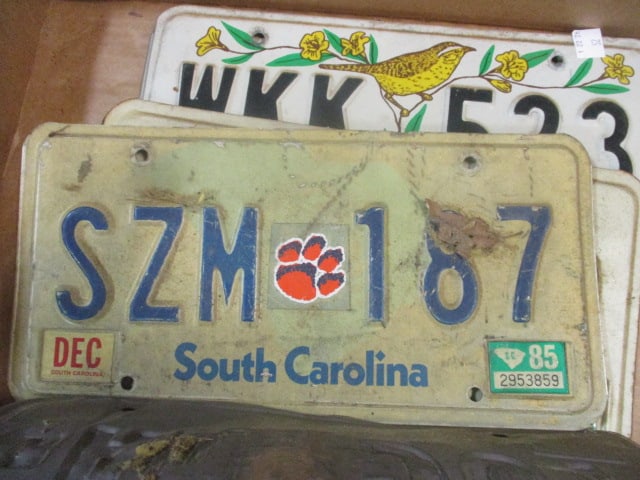 South Carolina & Greenville Car Tags, Pearl Harbor Tag, etc. - 4
