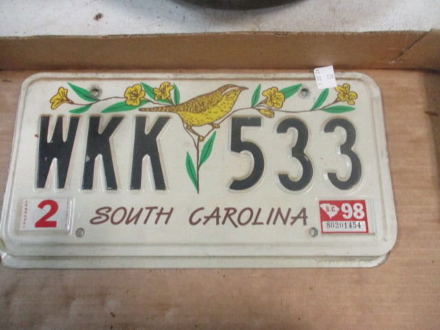South Carolina & Greenville Car Tags, Pearl Harbor Tag, etc. - 5