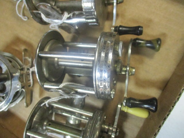 Open Face Vintage Reels-Lot of 5 (Expert Tournament), - 5