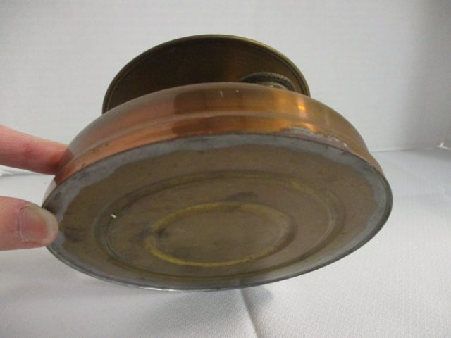 Copper & Brass Oil Lamp Base - 4