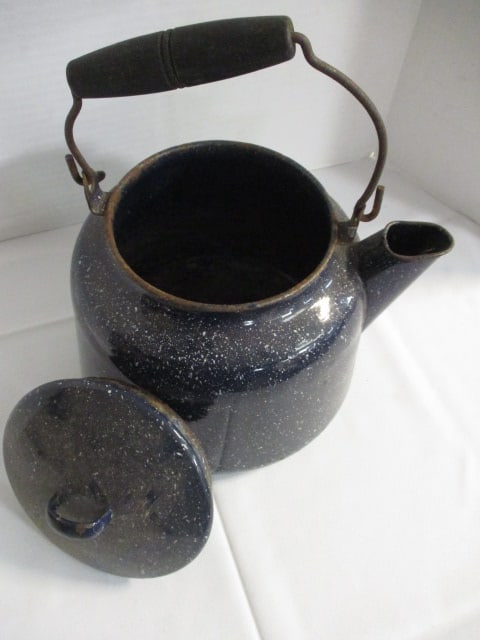 Speckled Enamelware Coffee Pot - 4