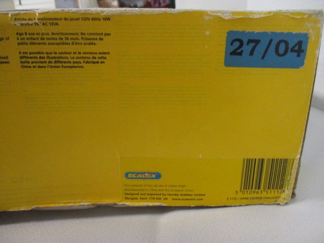 Scalextric John Cooper Challenge Track System in Box - 8