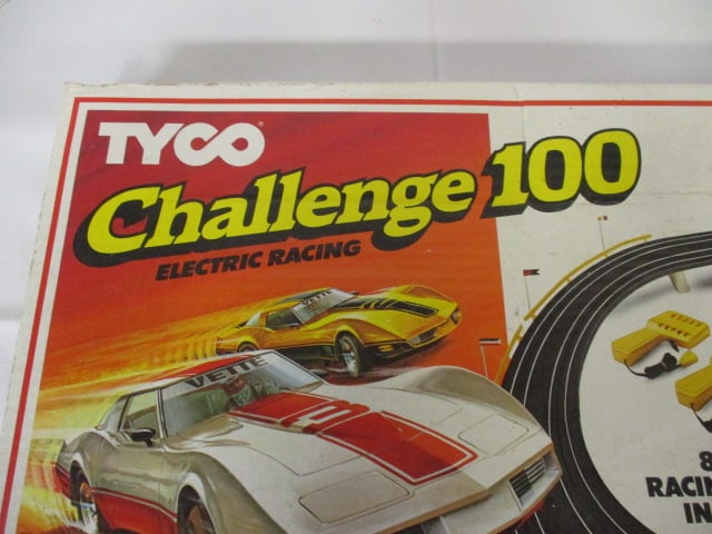 Tyco Challenge 100 Electric Racing Set in Box - 2