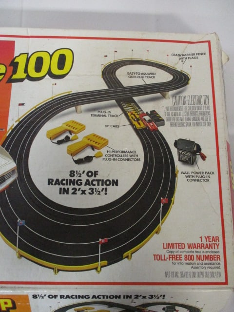 Tyco Challenge 100 Electric Racing Set in Box - 3