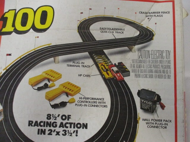 Tyco Challenge 100 Electric Racing Set in Box - 4