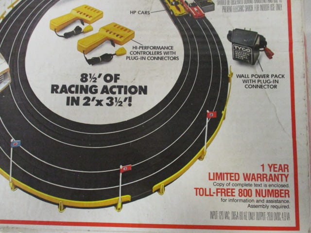 Tyco Challenge 100 Electric Racing Set in Box - 5