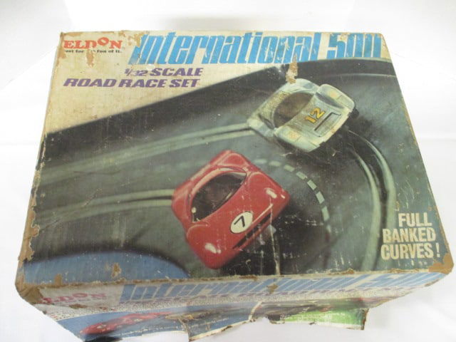 Eldon International 500 1:32 Road Race Set in Box - 2