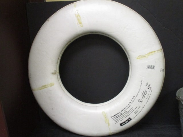 Jim Buoy Model JB-24W Life Ring Flotation Device: 24" 