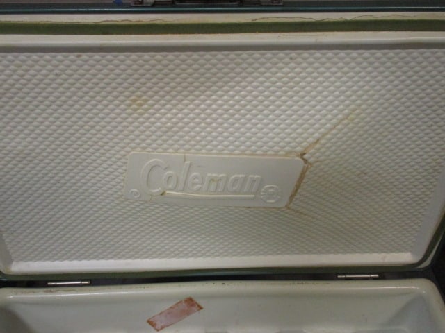 Vintage Coleman Metal Ice Chest/Cooler - 5