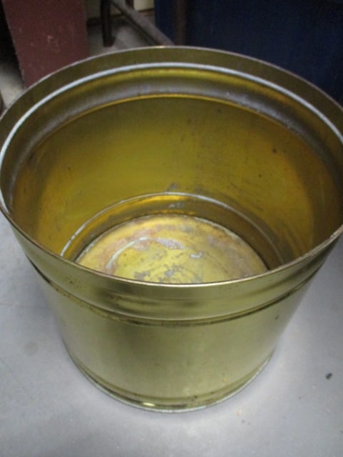 Brass Tone Planter - 2