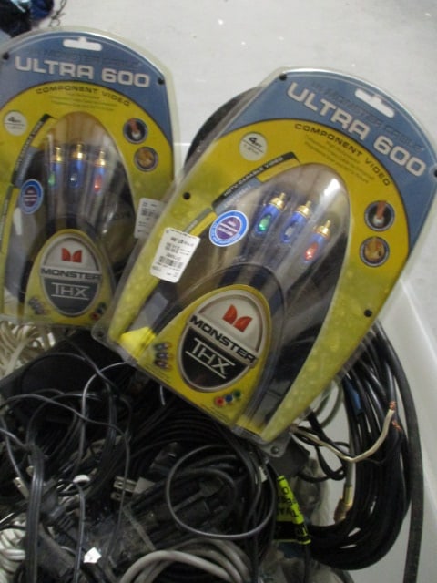 Ultra 600 Monster Cables (2 NIP), Misc. Wiring, etc. - 2
