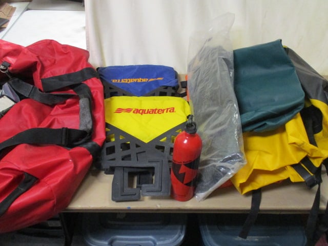 Large Red Bag w/Various Seal Line Waterproof Bags, Etc. (1 of 17)