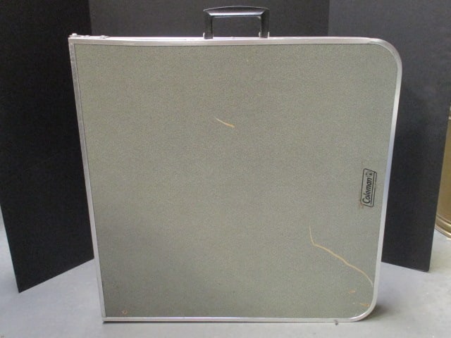 4 Foot Folding Metal Table w/Adj. Height Legs (1 of 14)