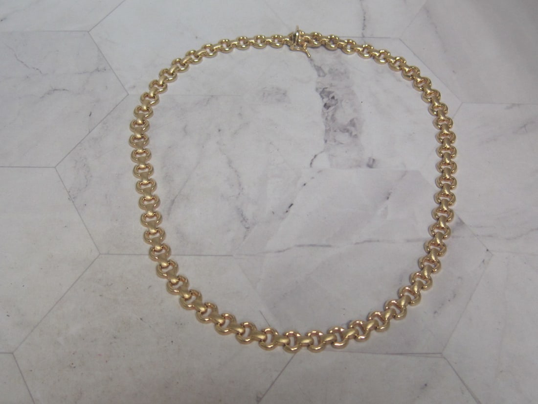 15 1/2" 14k Gold Gorgeous Necklace (1 of 4)