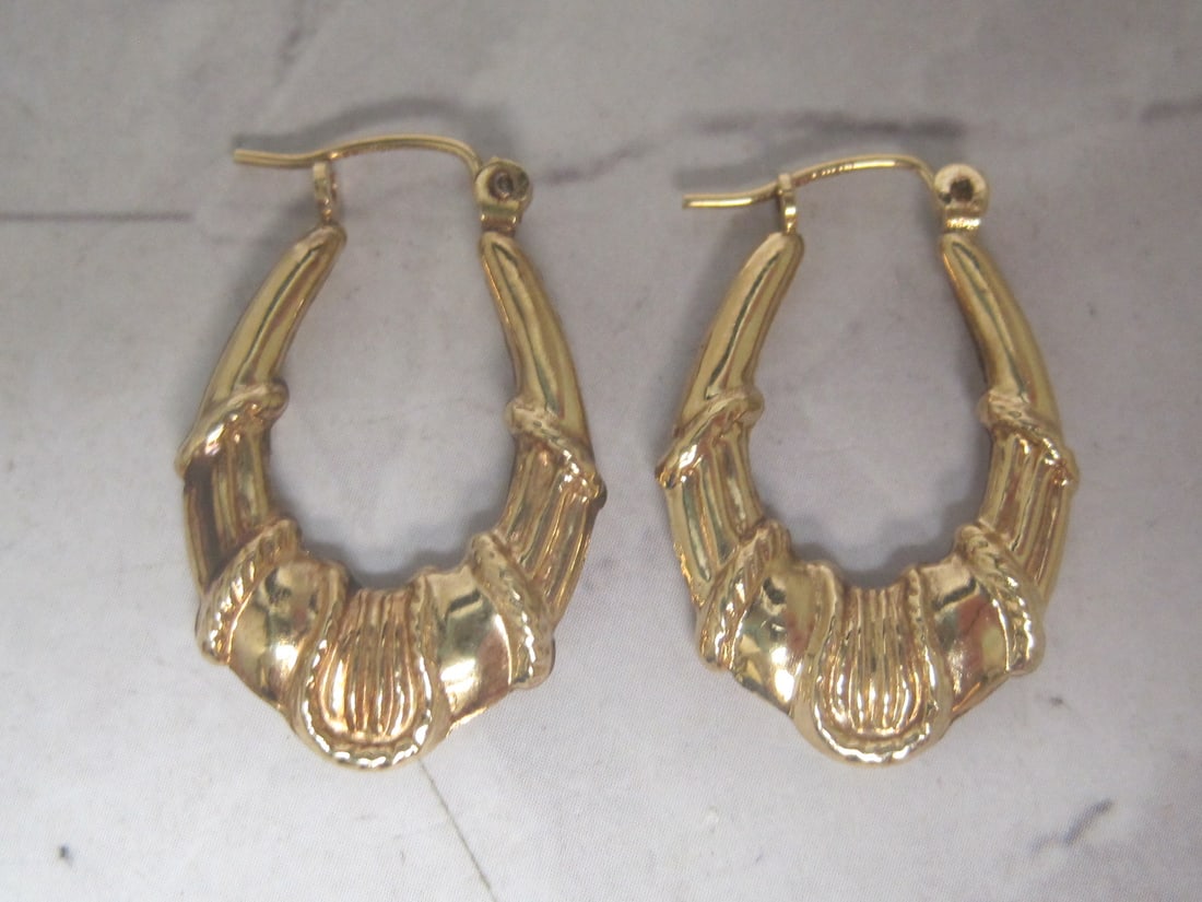14k Gold Pierced Earrings (1 of 3)