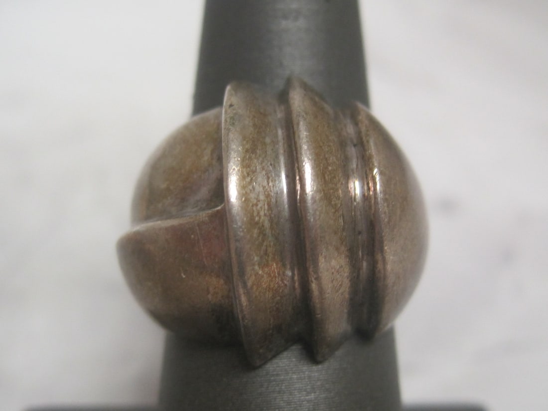 Sterling Silver Bold Dome Ring (1 of 4)