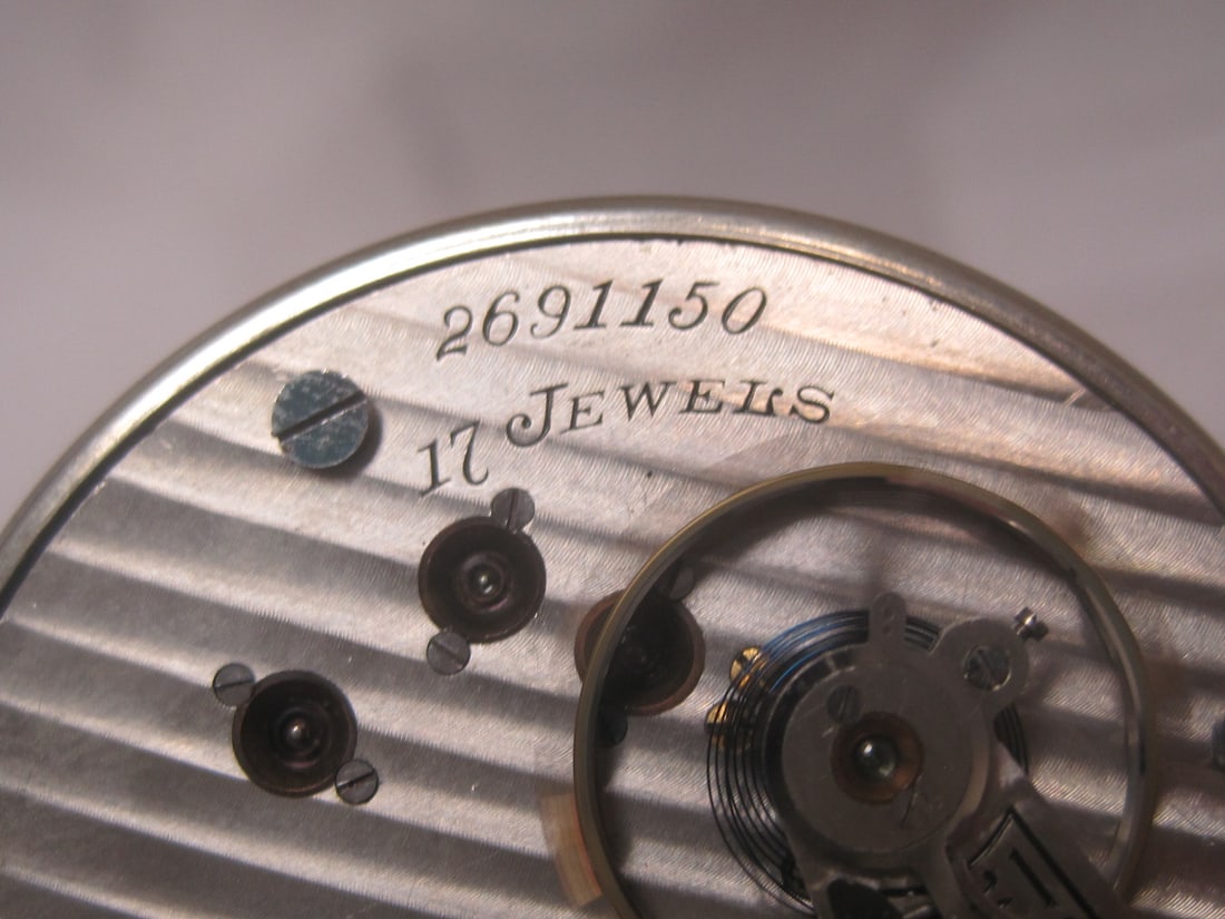 Washington Watch Co. Liberty Bell 17 Jewels Pocketwatch - 6