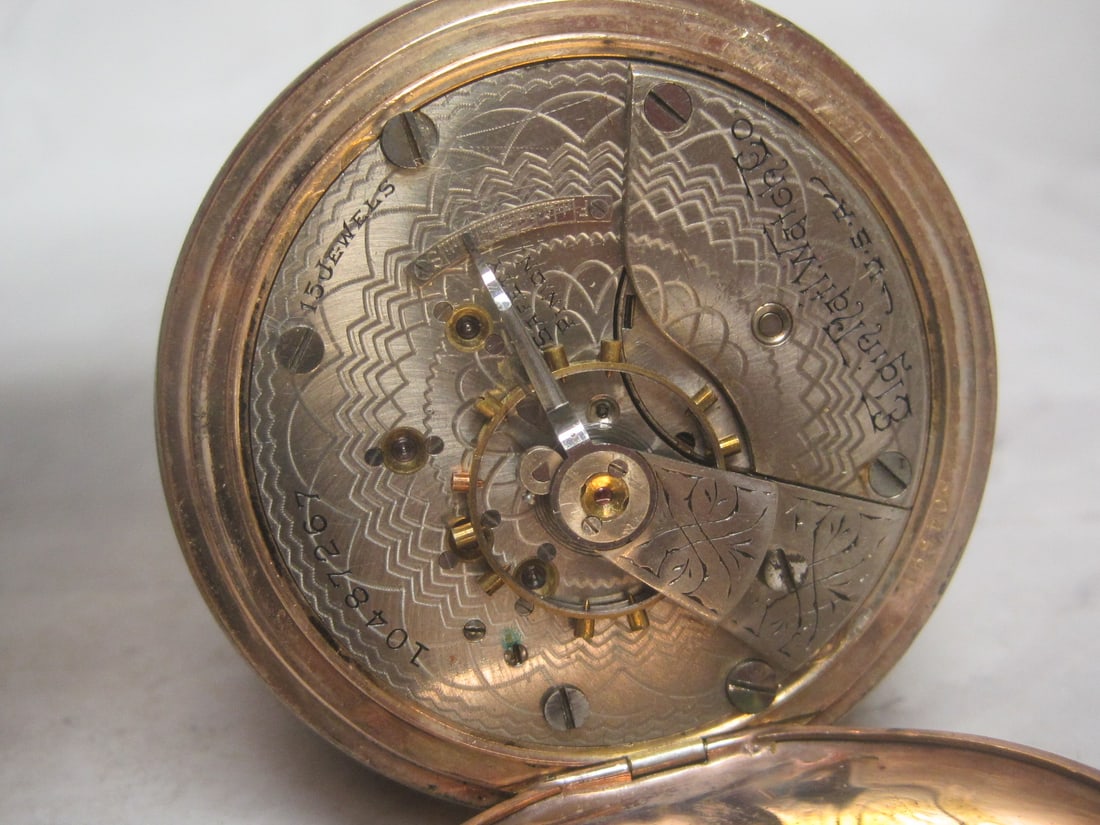 Elgin 15 Jewels Pocketwatch - 5