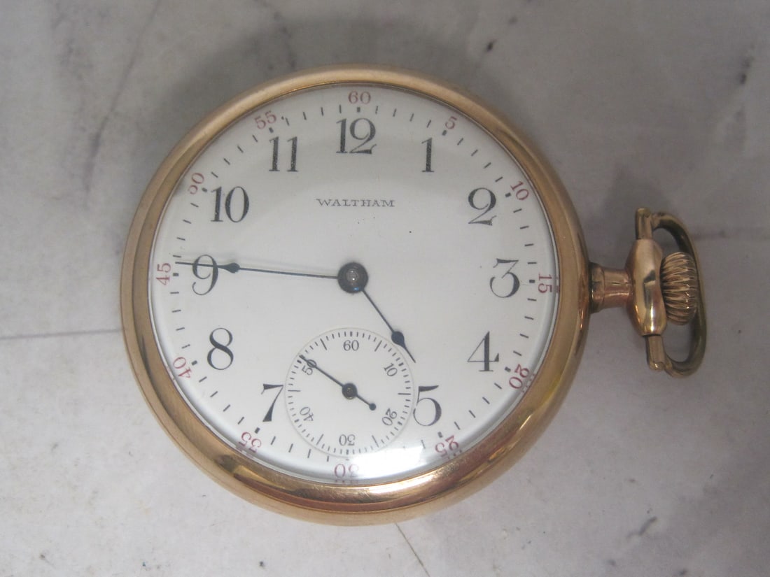 Waltham 15 Jewels Pocketwatch: .