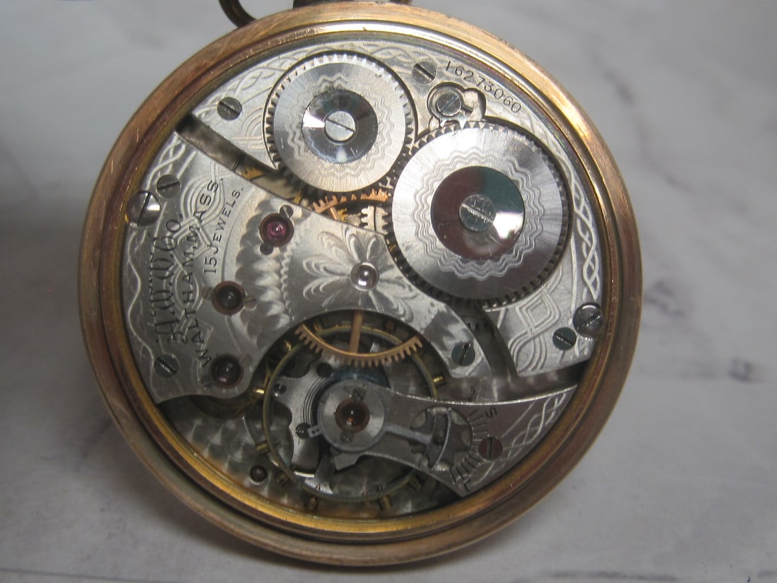 Waltham 15 Jewels Pocketwatch - 4