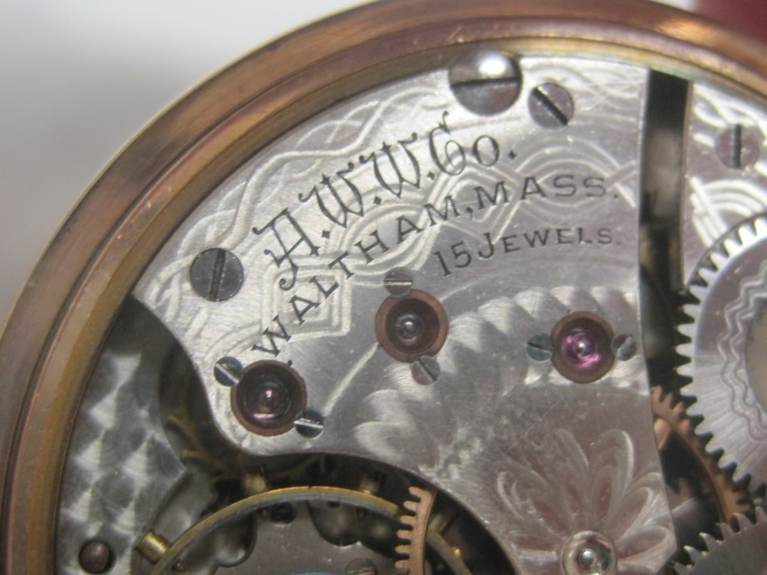 Waltham 15 Jewels Pocketwatch - 5