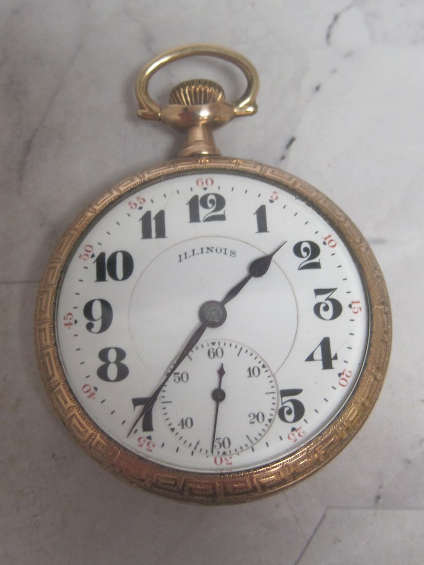 Illinois 21 Jewels Bunn Special Pocketwatch: . 
