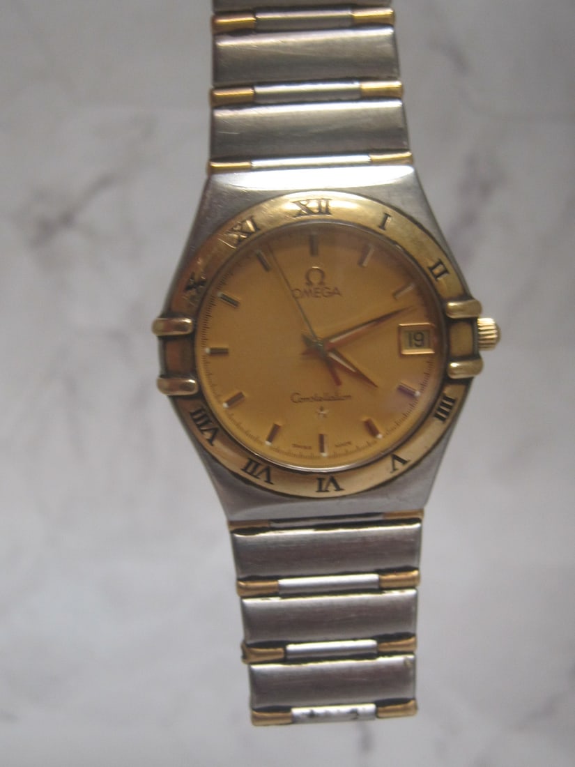 Omega Constellation Two Tone Man's Watch (1 of 6)