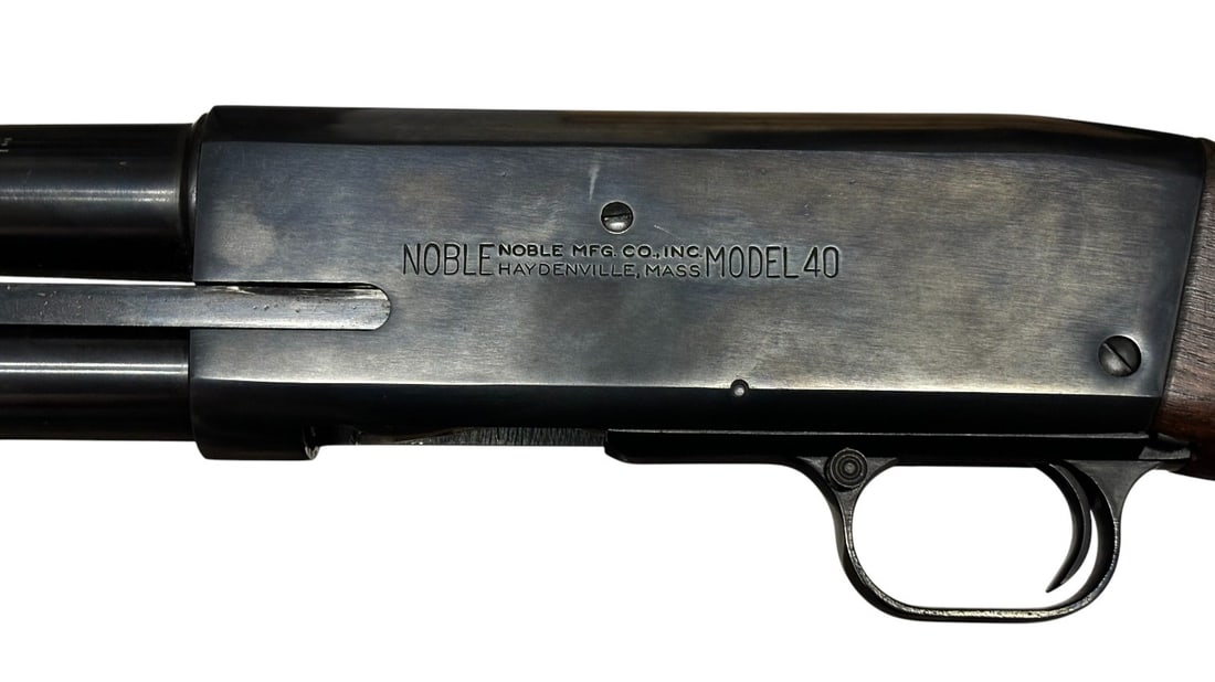 Excellent Noble Model 40 12 GA. Pump Action Shotgun with Multi-Choke - 3