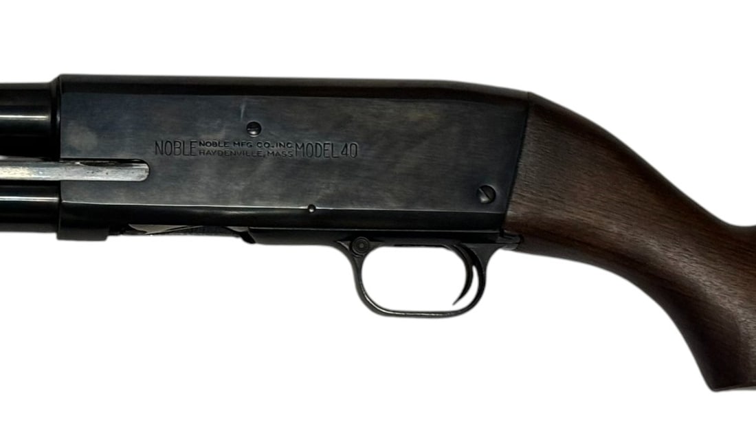 Excellent Noble Model 40 12 GA. Pump Action Shotgun with Multi-Choke - 6