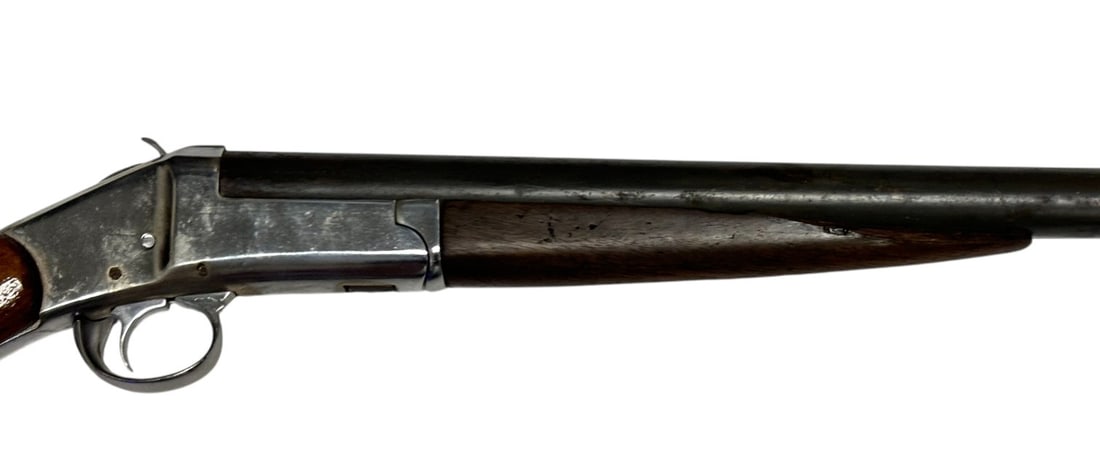 Iver Johnson Side Lever 12 GA. Single Shotgun - 10