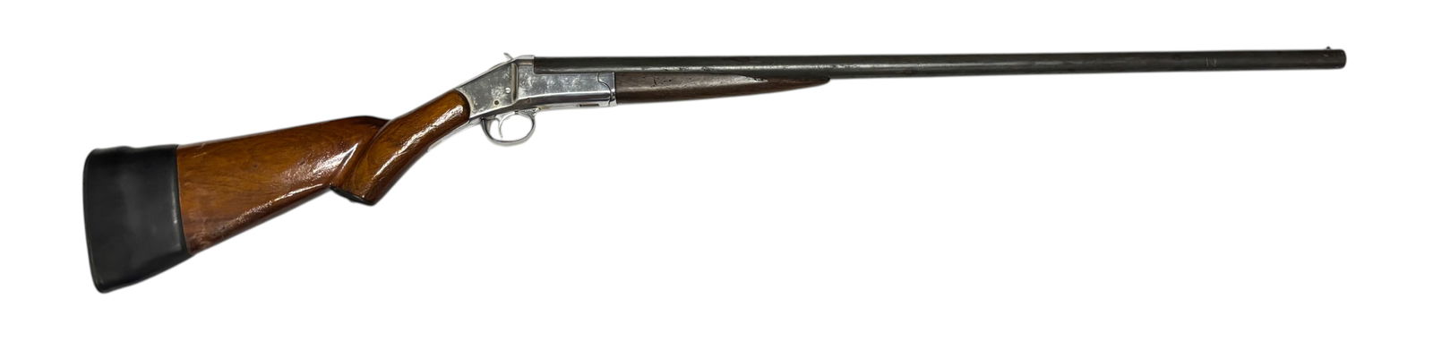 Iver Johnson Side Lever 12 GA. Single Shotgun - 2