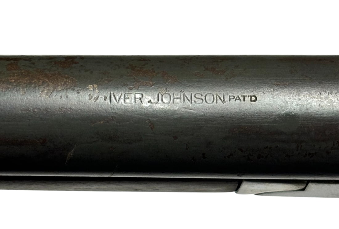 Iver Johnson Side Lever 12 GA. Single Shotgun - 3
