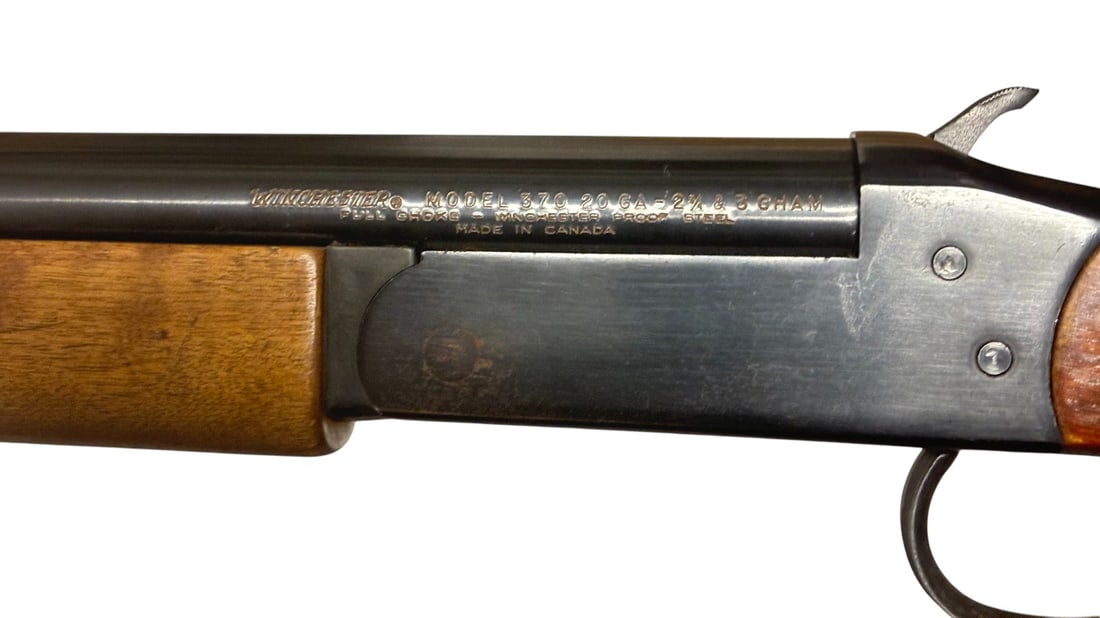 Winchester Model 370 20 GA. Single Shot Canadian Shotgun - 3