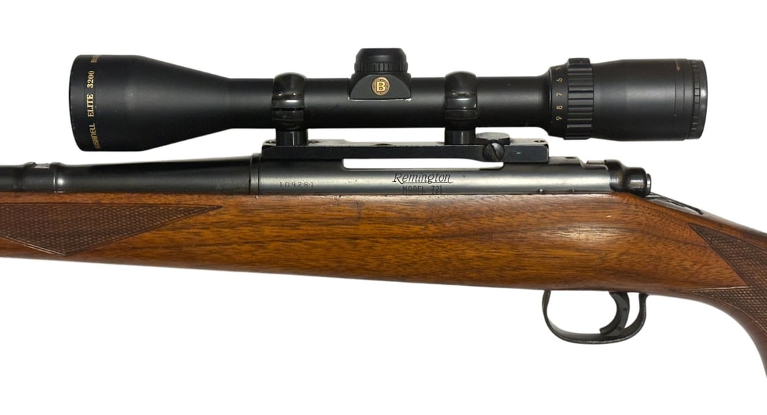 Excellent Remington Model 721 .30-06 SPRG. Bolt Action Rifle with Scope - 11