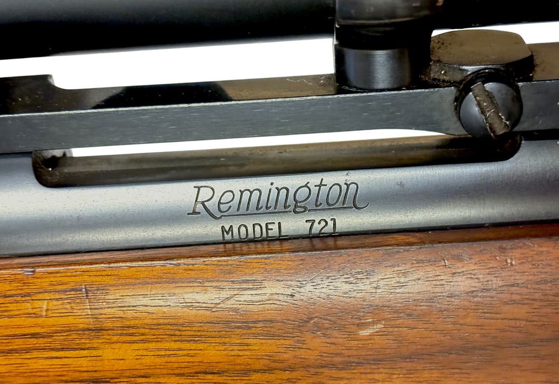 Excellent Remington Model 721 .30-06 SPRG. Bolt Action Rifle with Scope - 3