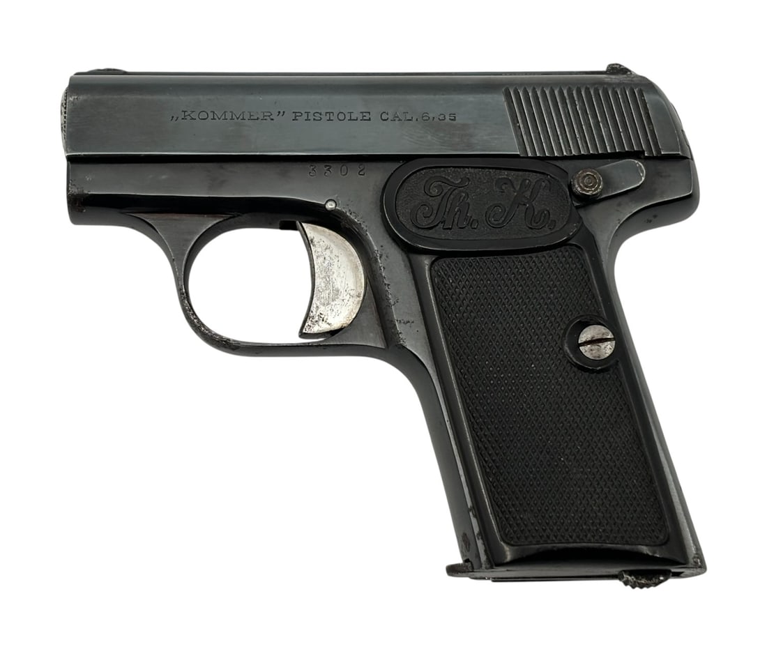 Low Serial Number Kommer Model III 6.35mm Semi-Automatic Pistol (1 of 11)