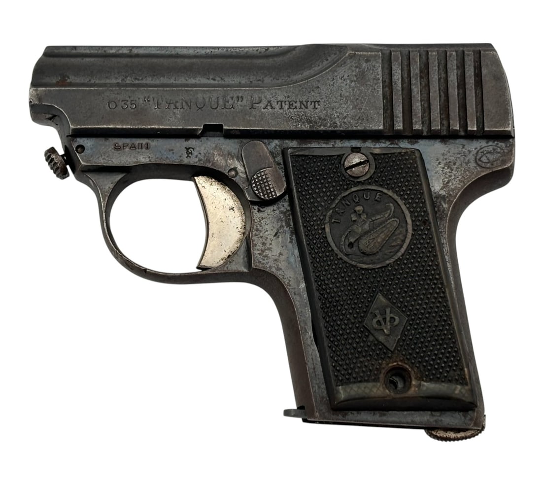 Low Serial Number Ojanguren y Vidosa Tanque 6.35mm Semi-Automatic Pistol (1 of 9)