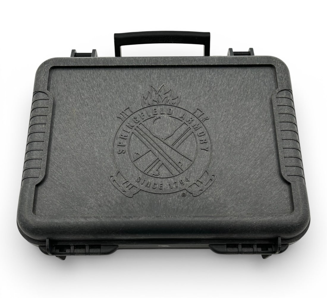 Very Nice Springfield Armory Range Officer Operator 1911 9MM Pistol with Extras and Matching Case - 15