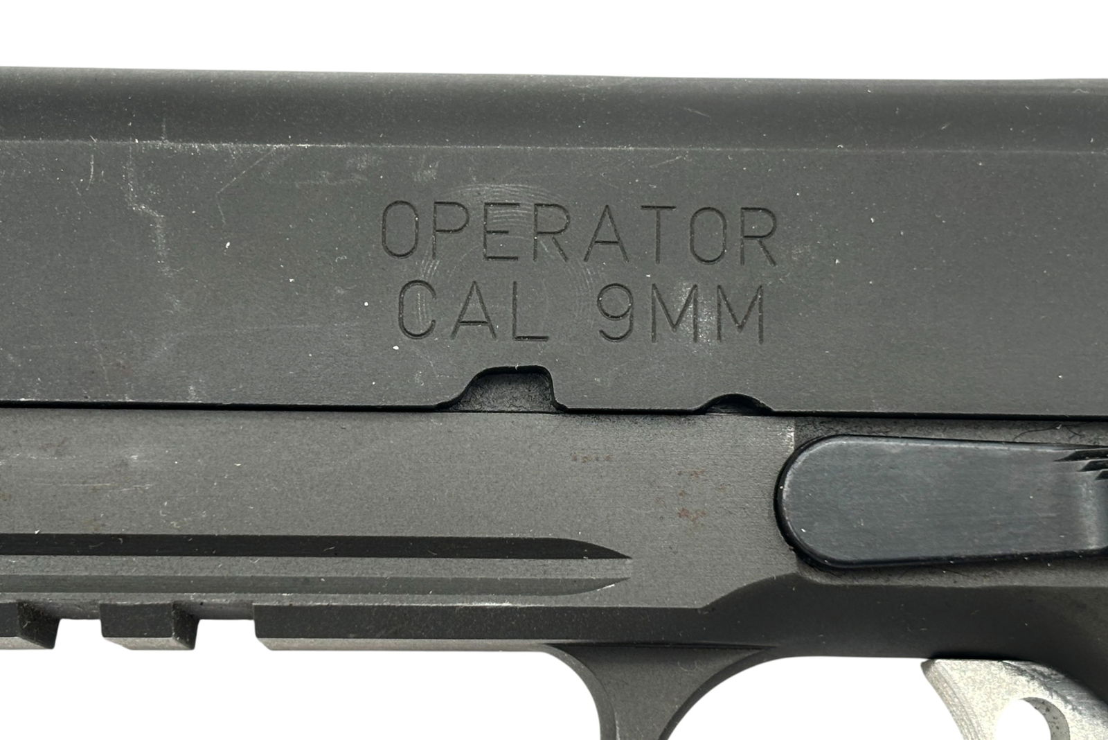 Very Nice Springfield Armory Range Officer Operator 1911 9MM Pistol with Extras and Matching Case - 4