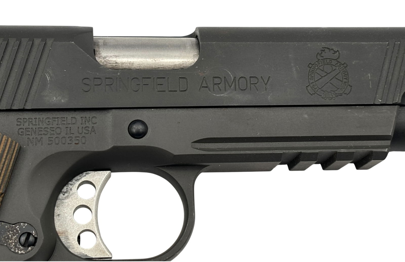 Very Nice Springfield Armory Range Officer Operator 1911 9MM Pistol with Extras and Matching Case - 5