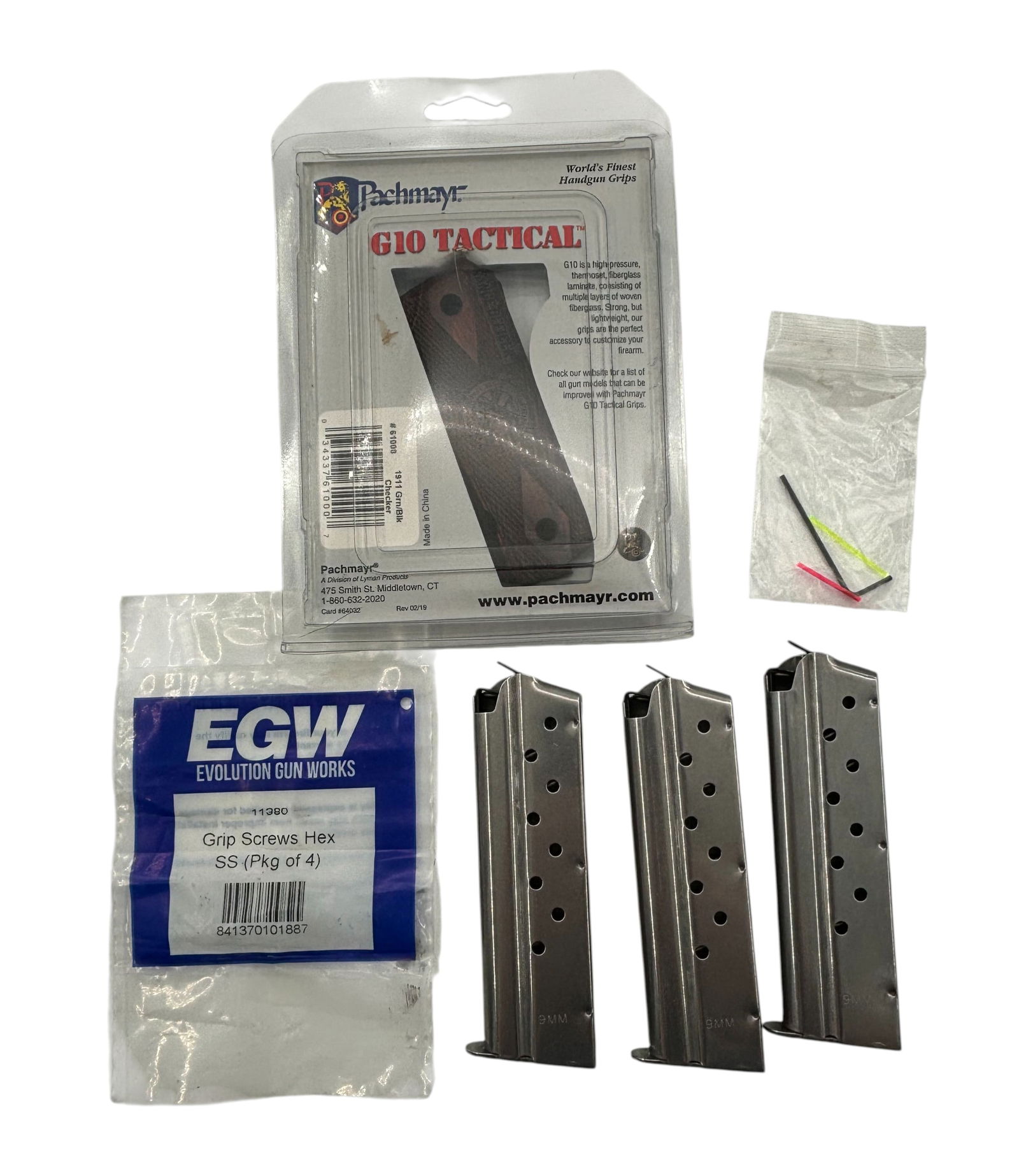 Very Nice Springfield Armory Range Officer Operator 1911 9MM Pistol with Extras and Matching Case - 8