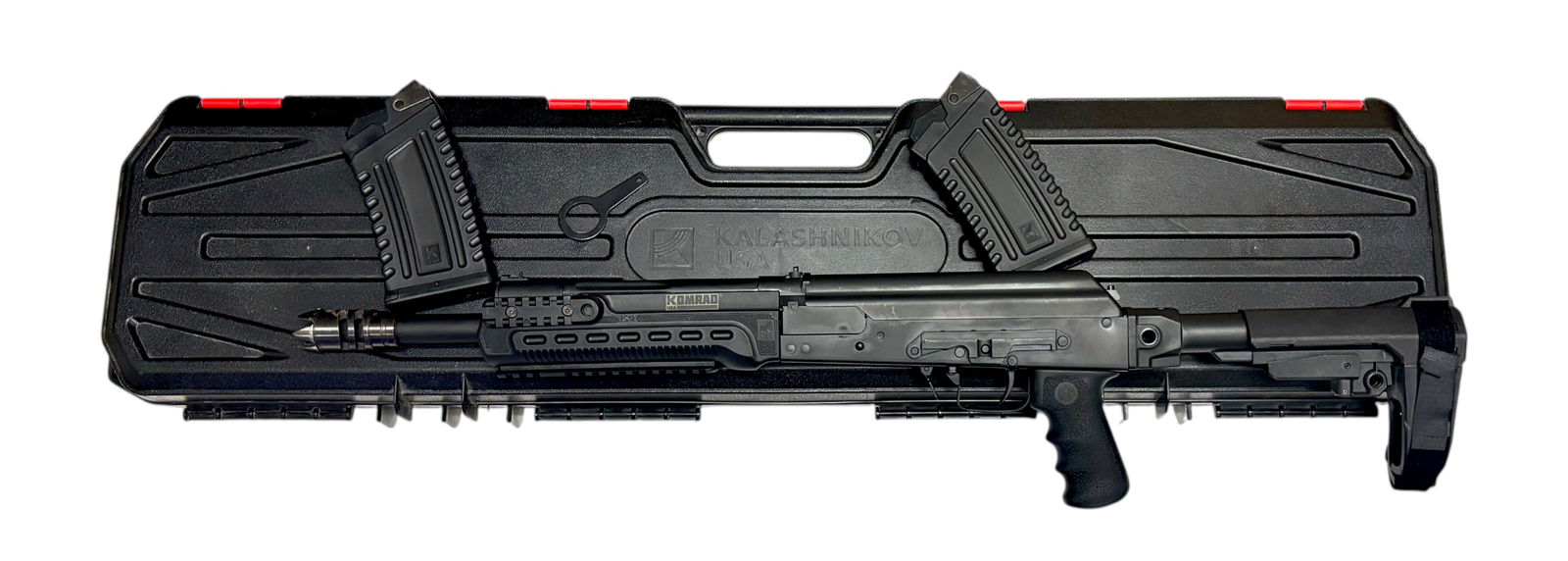 Excellent RARE Kalashnikov Comrade 12 GA. Semi-Automatic Shotgun with SBA3 Brace (1 of 14)