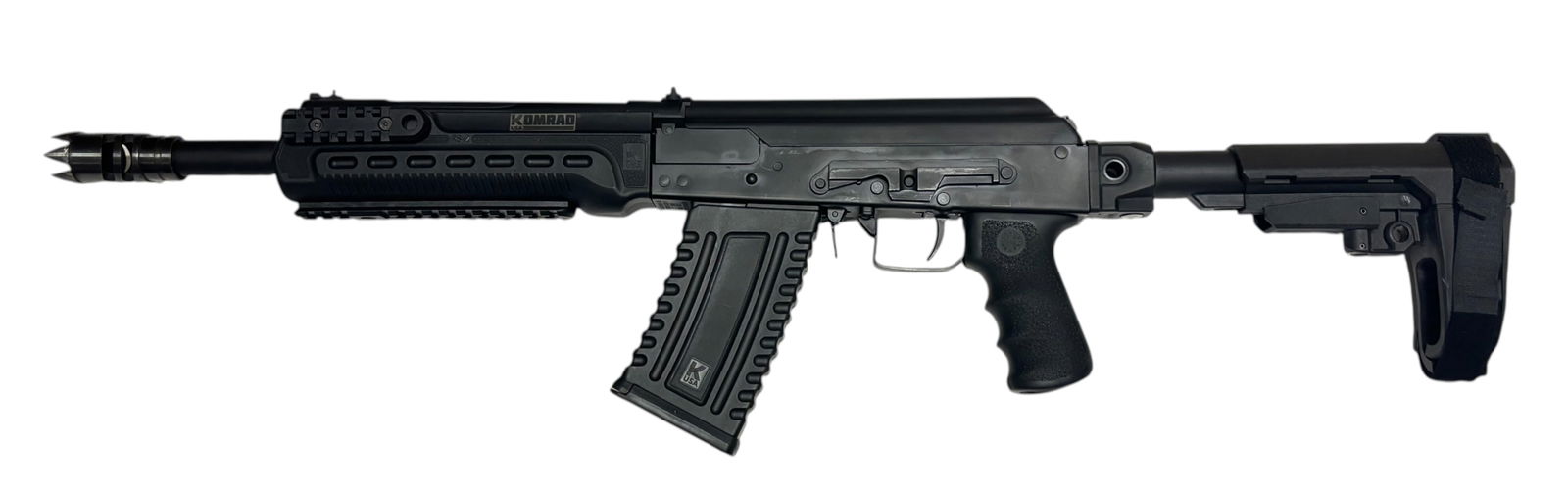 Excellent RARE Kalashnikov Comrade 12 GA. Semi-Automatic Shotgun with SBA3 Brace - 2