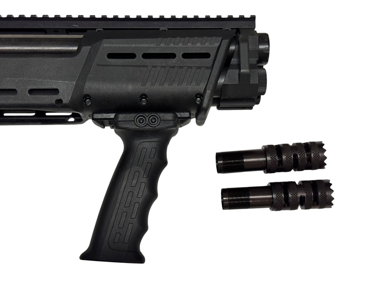 NIB Standard MANF. Model DP-12 Double Pump 12 GA. Shotgun with Doorbuster Chokes - 8