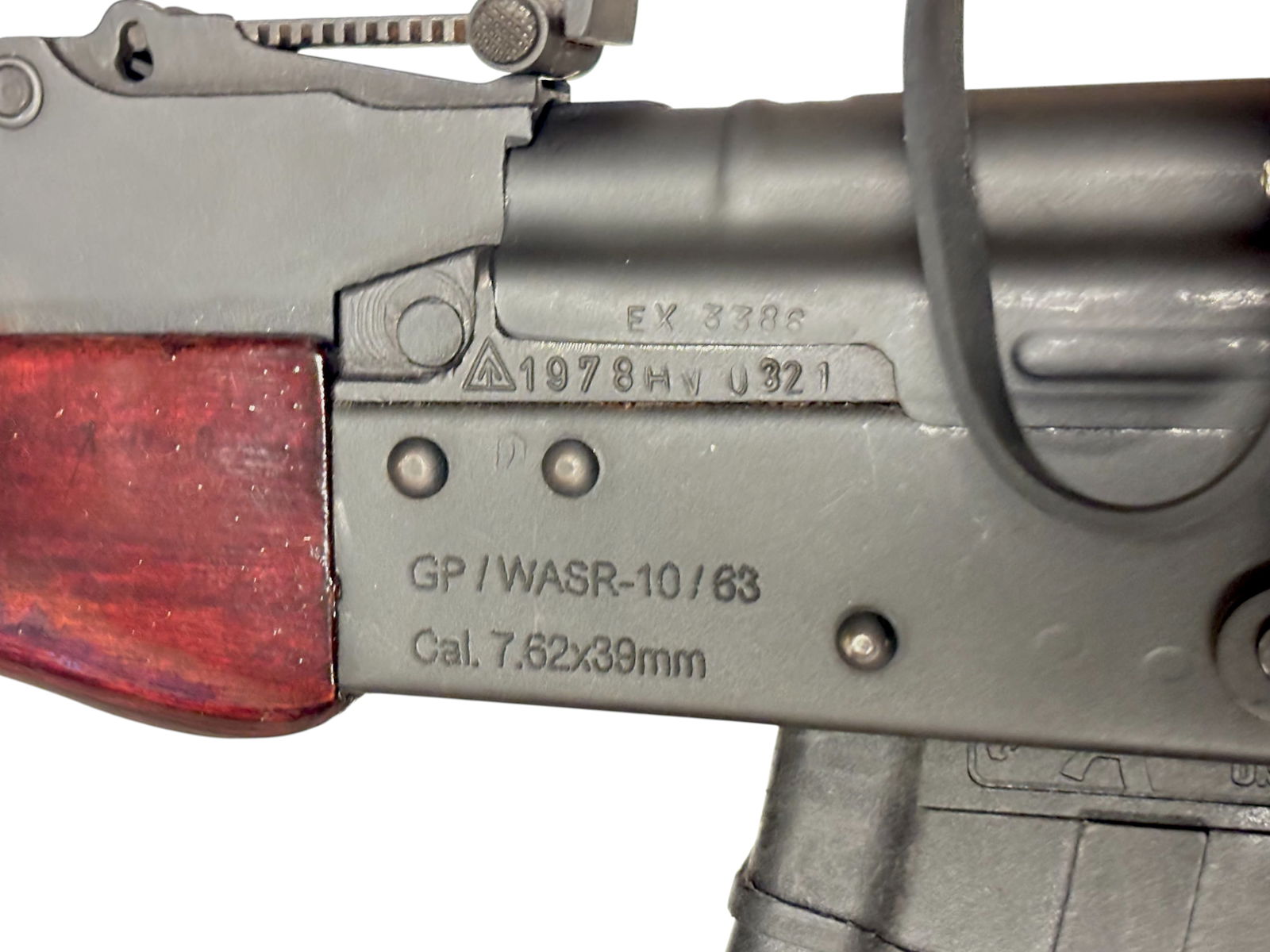 Excellent Romanian GP/WASR-10/63 Romarm 7.62x39 Semi-Automatic AK47 Rifle with Optic - 3