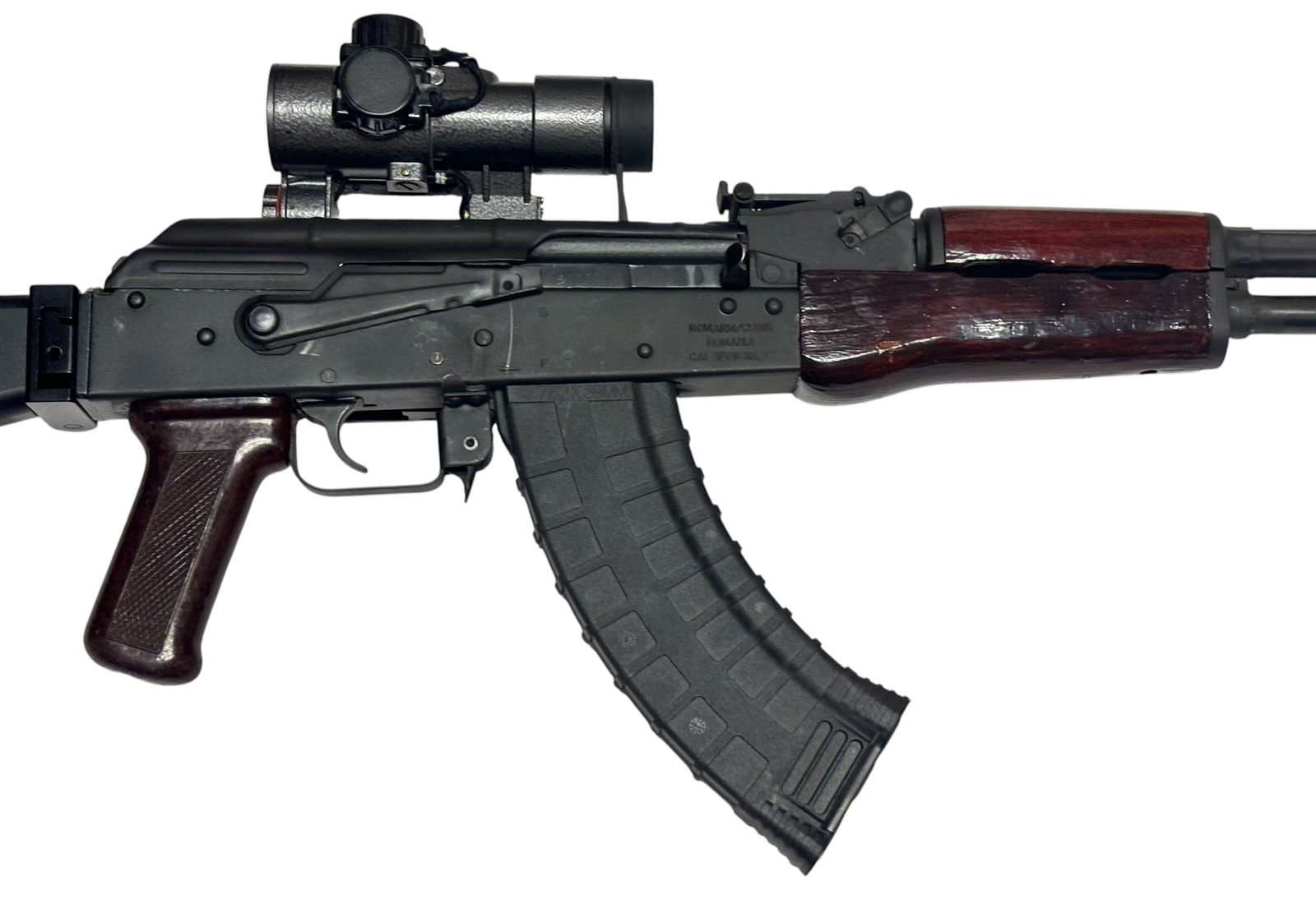 Excellent Romanian GP/WASR-10/63 Romarm 7.62x39 Semi-Automatic AK47 Rifle with Optic - 7