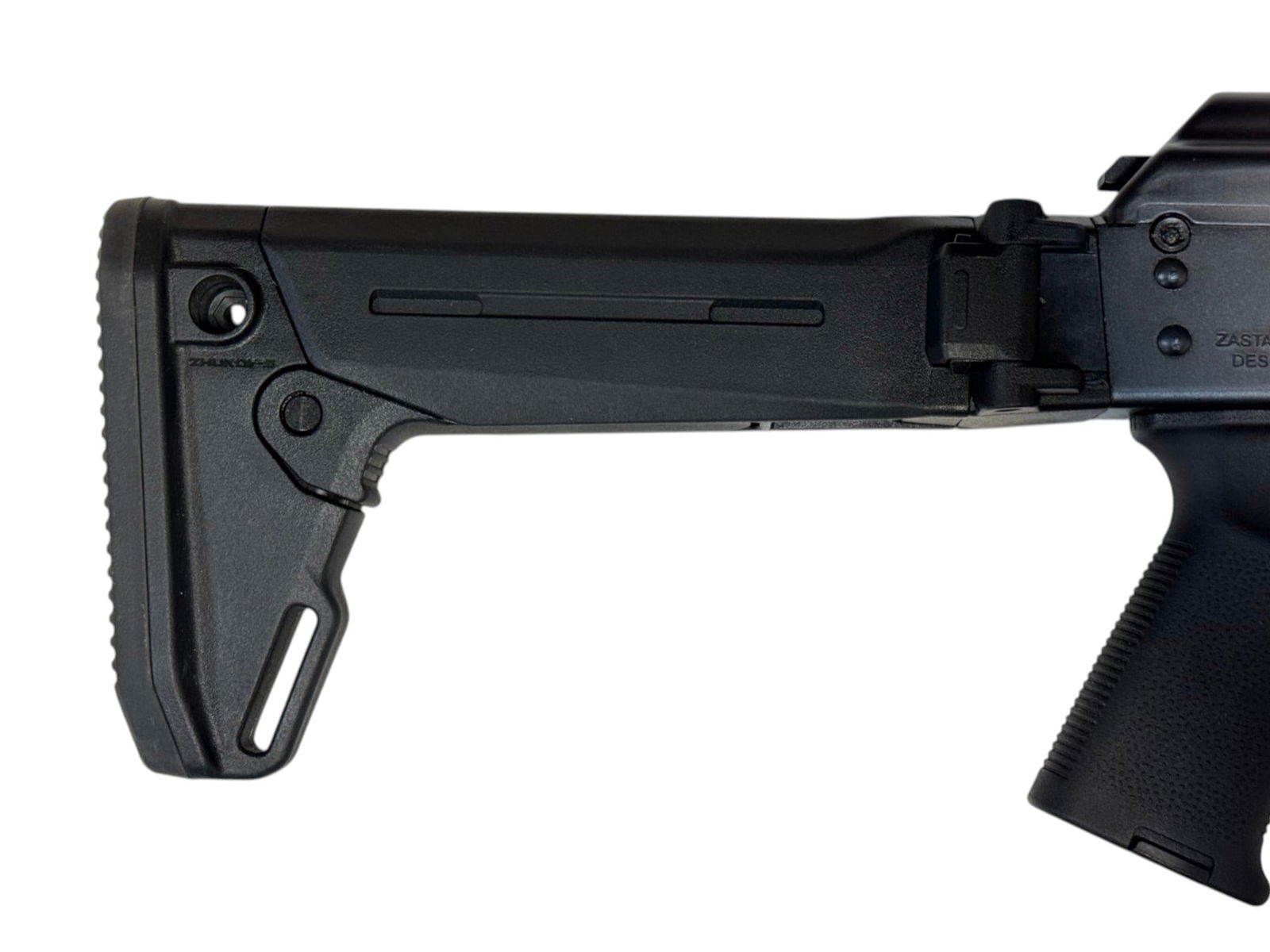 Excellent Zastava PAP M90-PS 5.56mm NATO Semi-Automatic AK Rifle w/ Red Wood & Folding Stock - 10