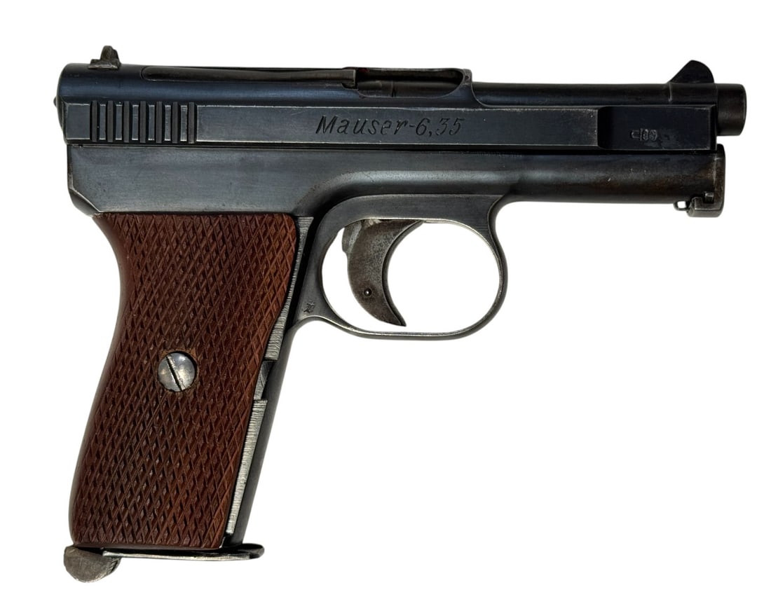 Post-War Commercial Mauser Second Variant New Model 1910/1914 Standard 6.35mm Pistol - 2