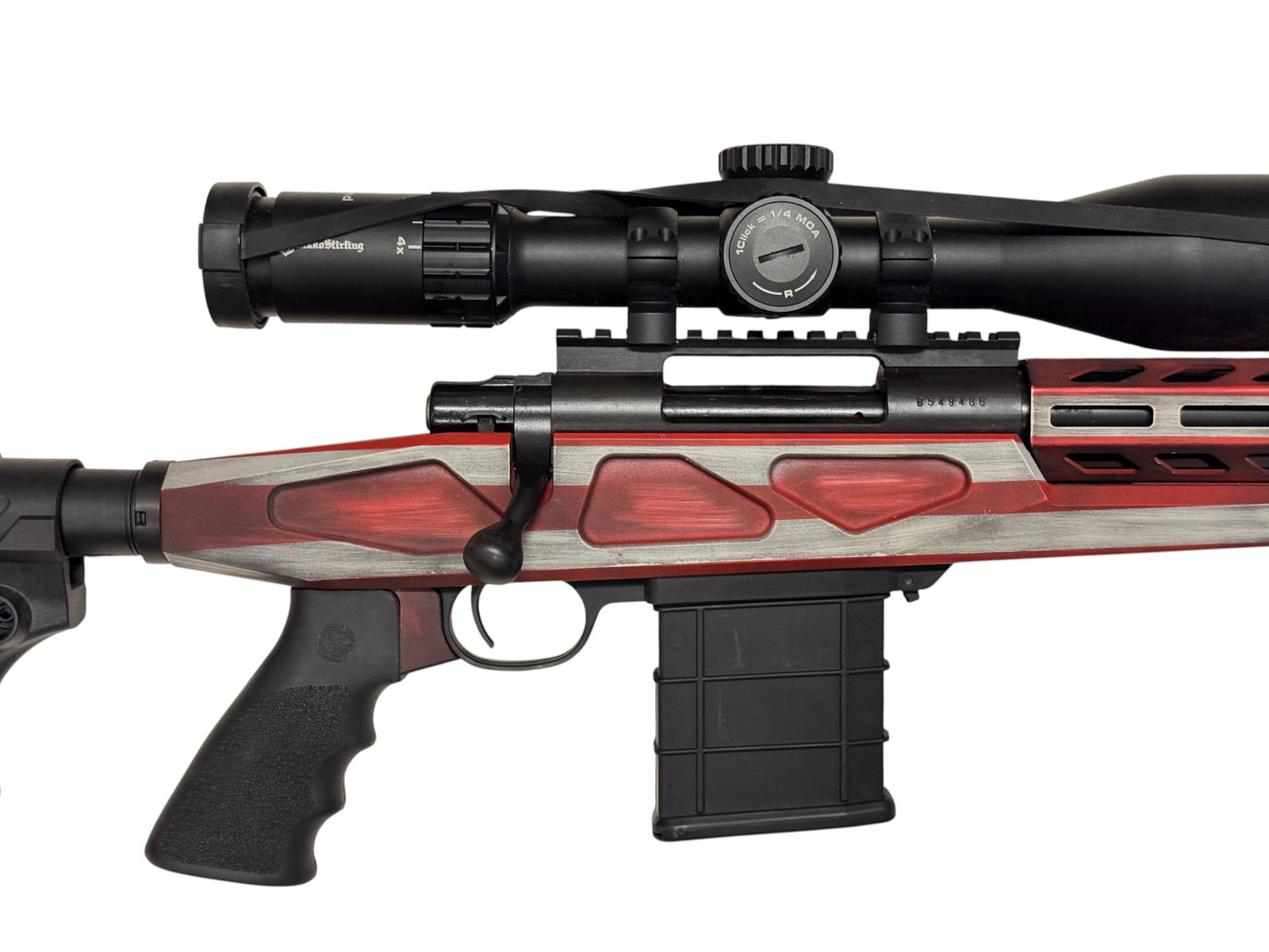 Excellent Howa Model 1500 APC Chassis 6.5 Creedmoor Bolt Action Sniper Rifle with Scope and Bipod - 14